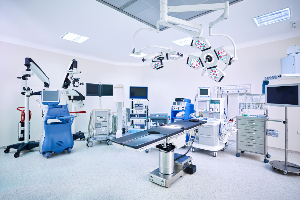 Control de temperatura y humedad en hospitales: quirófanos, farmacia, laboratorio, etc.